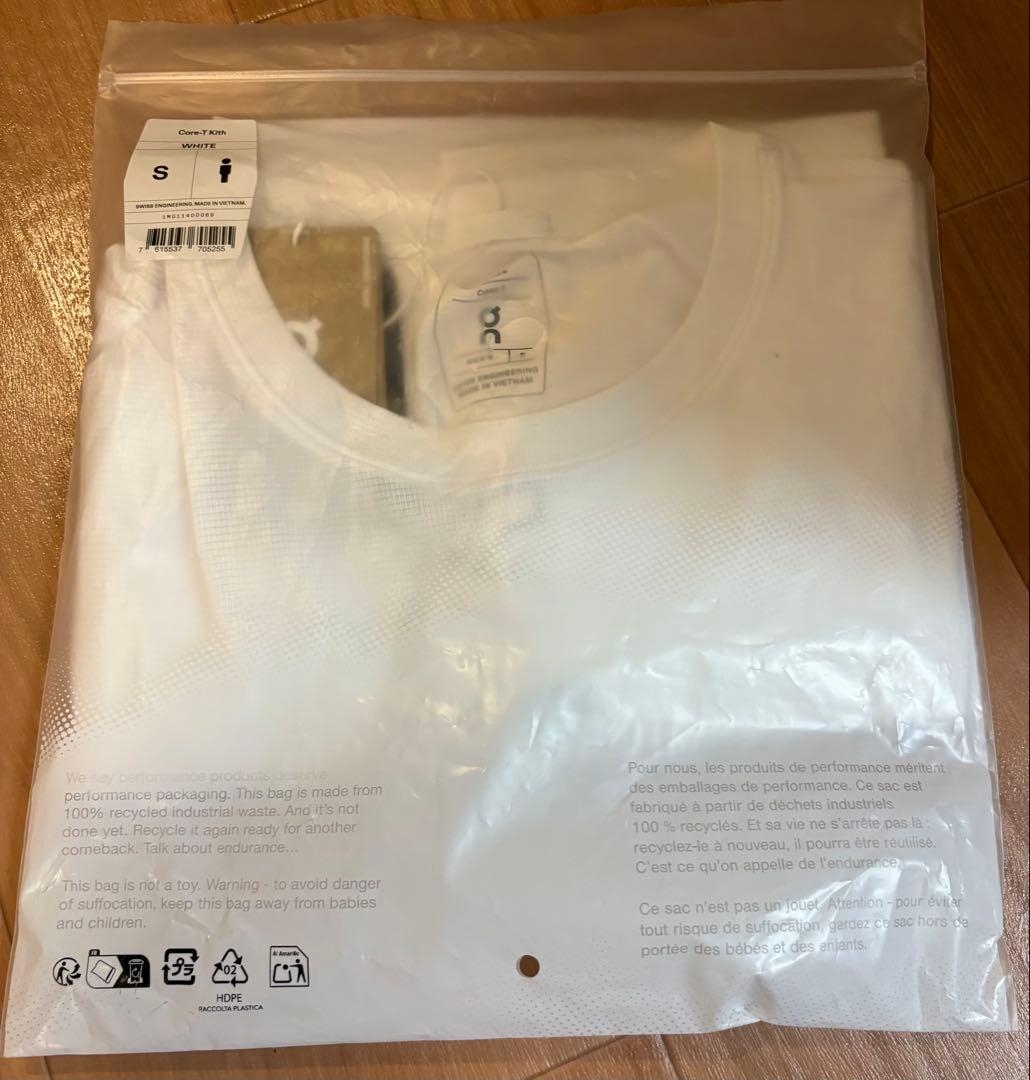 【新品】kith x on core tank Tシャツ 白 Sサイズ