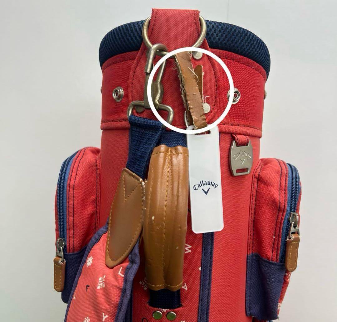 キャロウェイ Callaway キャディバッグ 8インチ　レディース　女性用