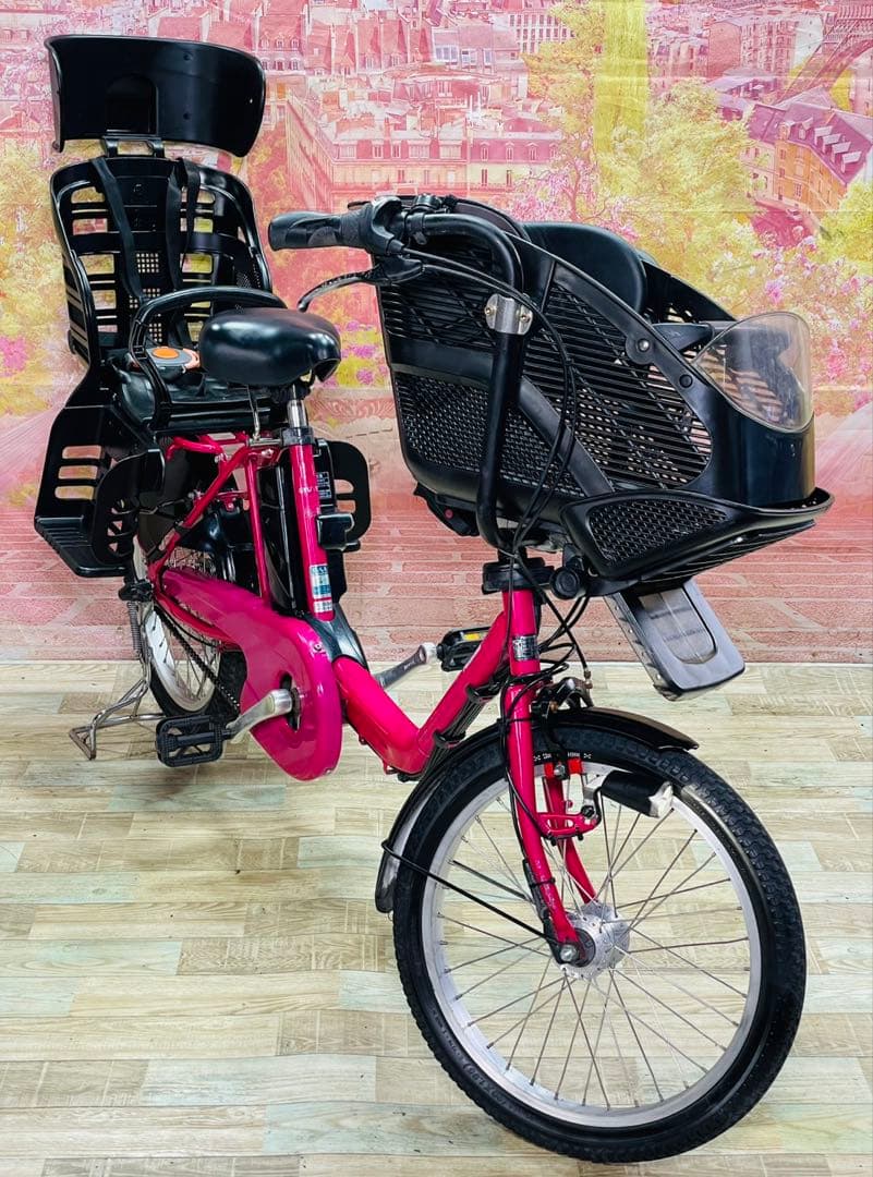 ZK3721 電動自転車 パナソニック 子供乗せ 20インチ 送料無料