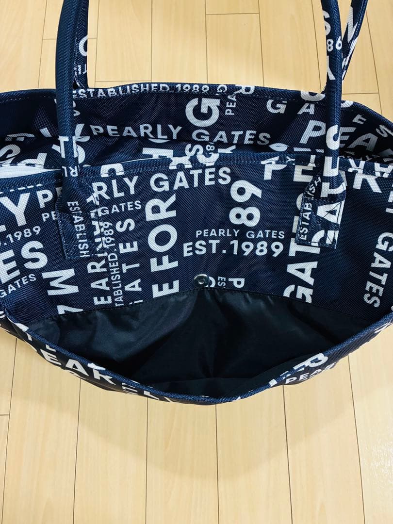 ★WEB限定モデル★PEARLY GATES ボストンバッグ ネイビー♪
