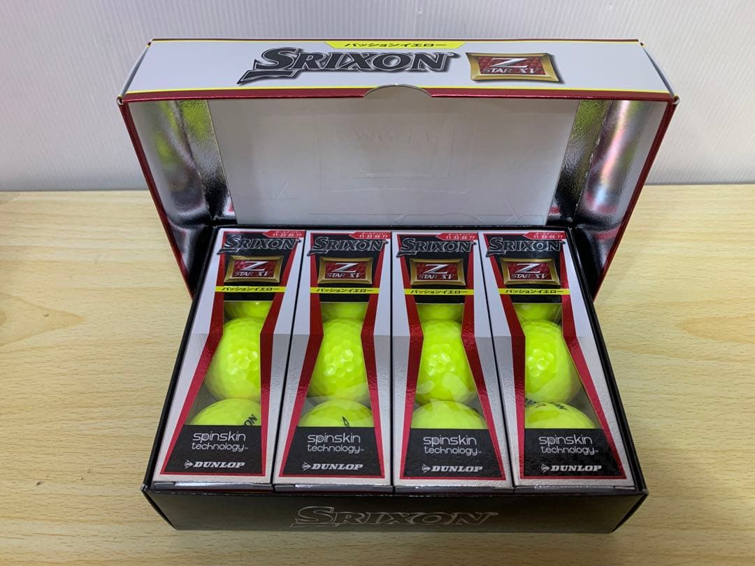 【未使用】SRIXON Z STAR XV オレンジ・イエロー 2ダース