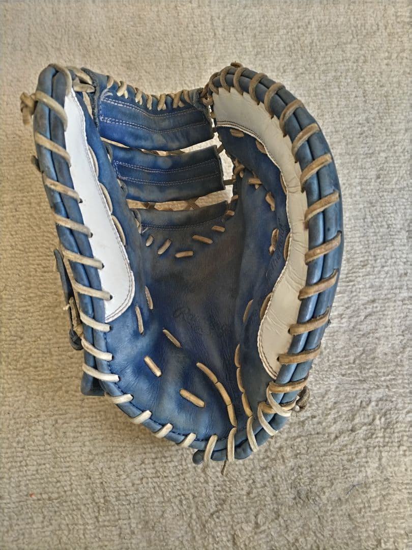 ☆Rawlings☆ ローリングス軟式 ファーストミット(一般用) 青 グローブ