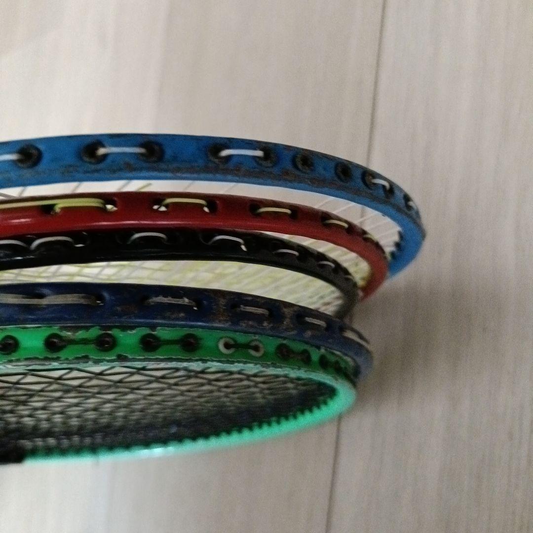バドミントンラケット 5本セット