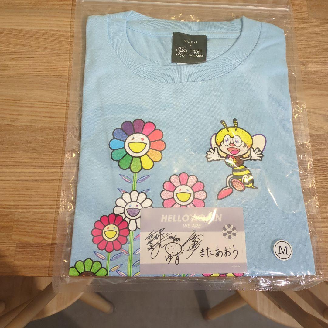 YUZU×Tanari no Zingaro 花デザイン Tシャツ