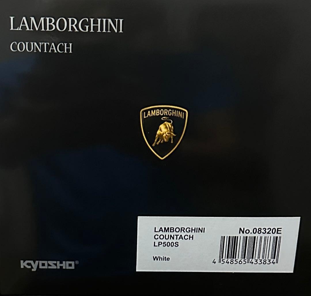 京商Lamborghini countachlp500s1/18White