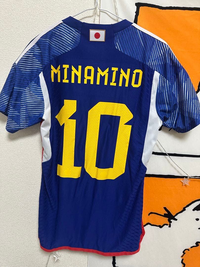 アディダス　サッカー　日本代表　南野拓実　ユニフォーム　カタール　S