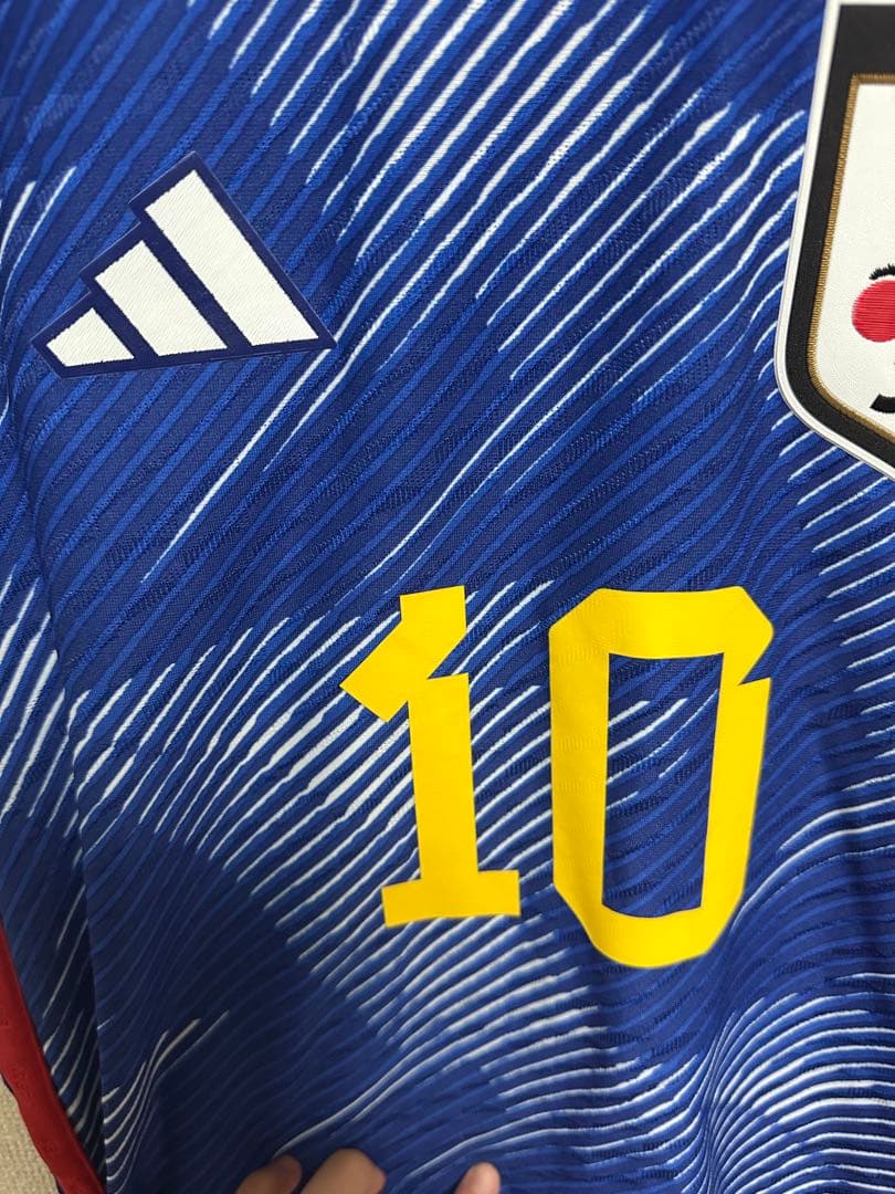 アディダス　サッカー　日本代表　南野拓実　ユニフォーム　カタール　S