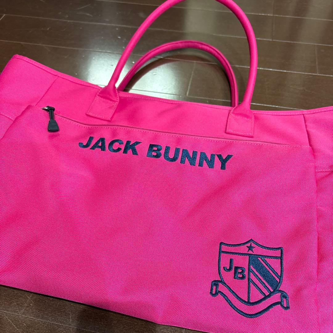 【美品】JACK BUNNY ピンク ゴルフバッグ