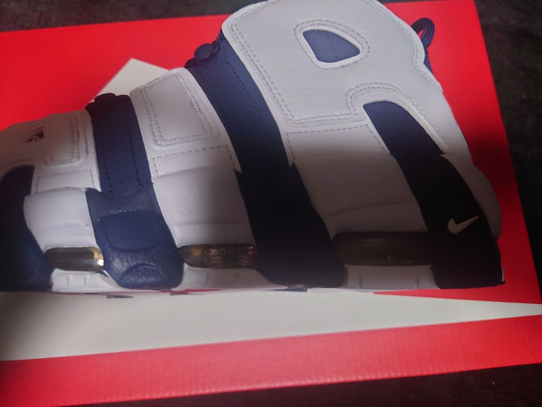 Nike Air More Uptempo 8 ホワイト/ネイビー　オリンピック