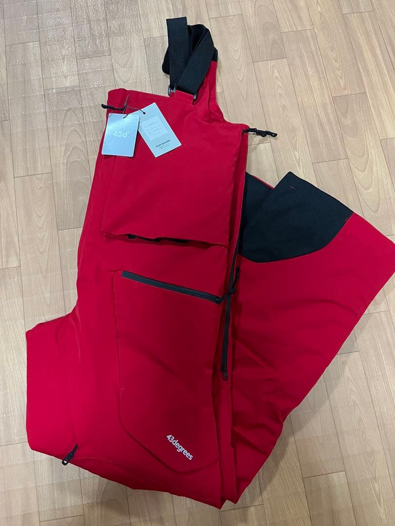 43DEGREES スノーボードウェア上下セット 新品未使用 Ｌ-2L