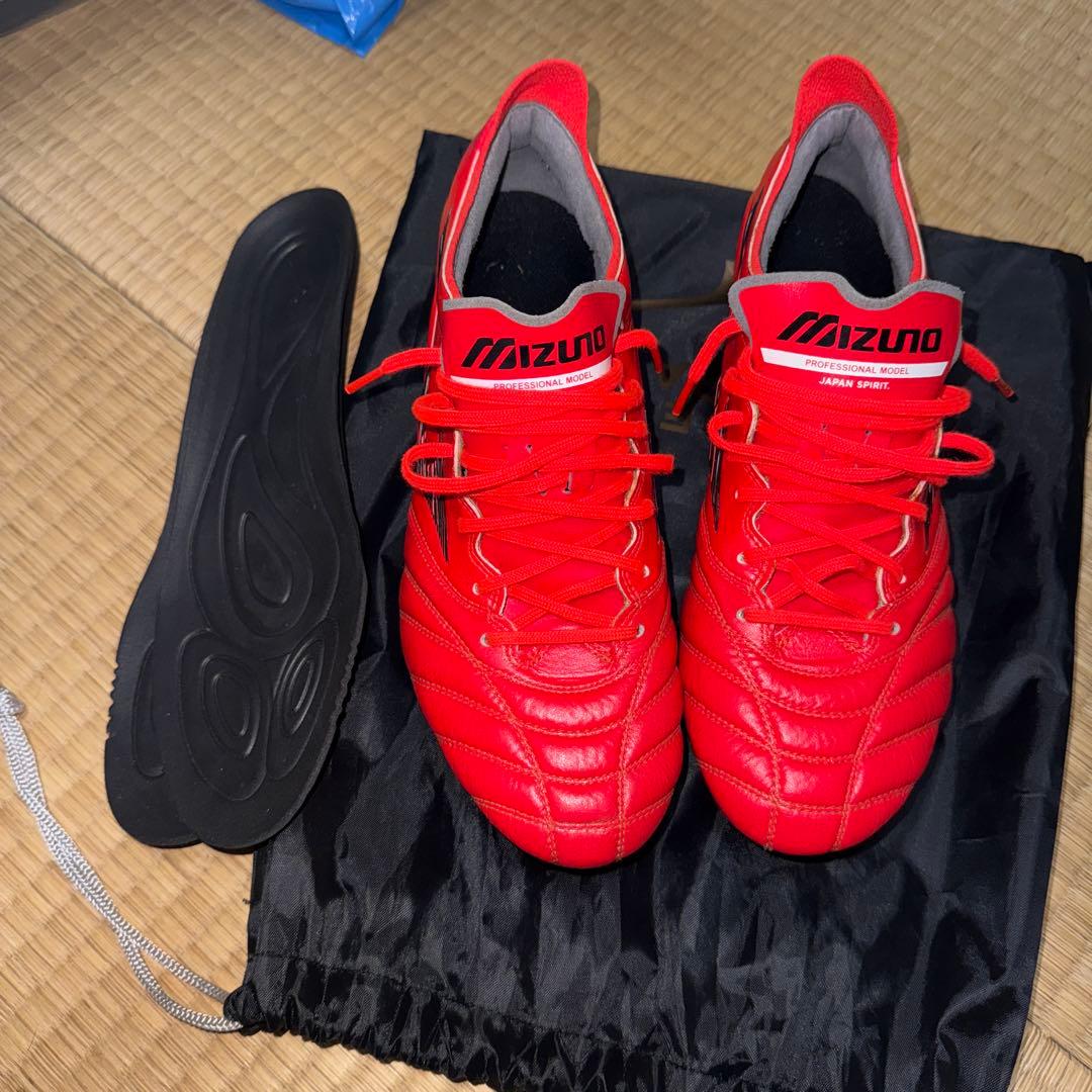 Mizuno Morelia Neo レッド 取り替えスパイク28cm
