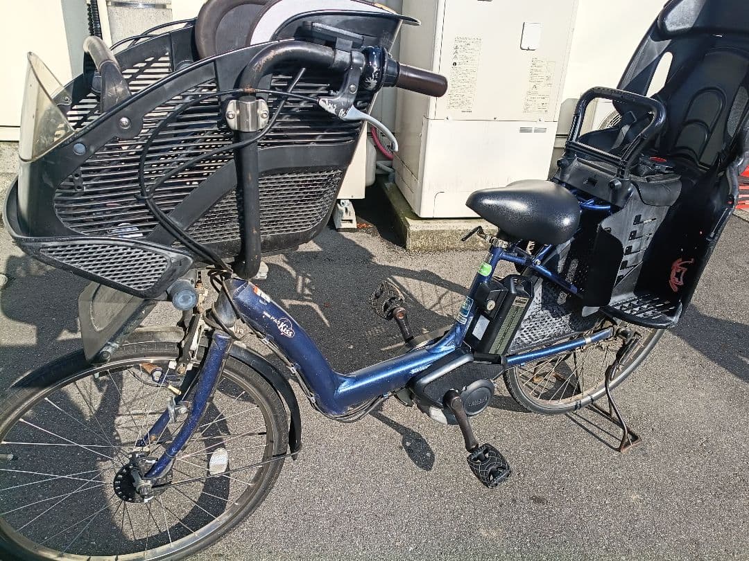 YAMAHA PASKiss 電動アシスト自転車 チャイルドシート付き 手渡し可