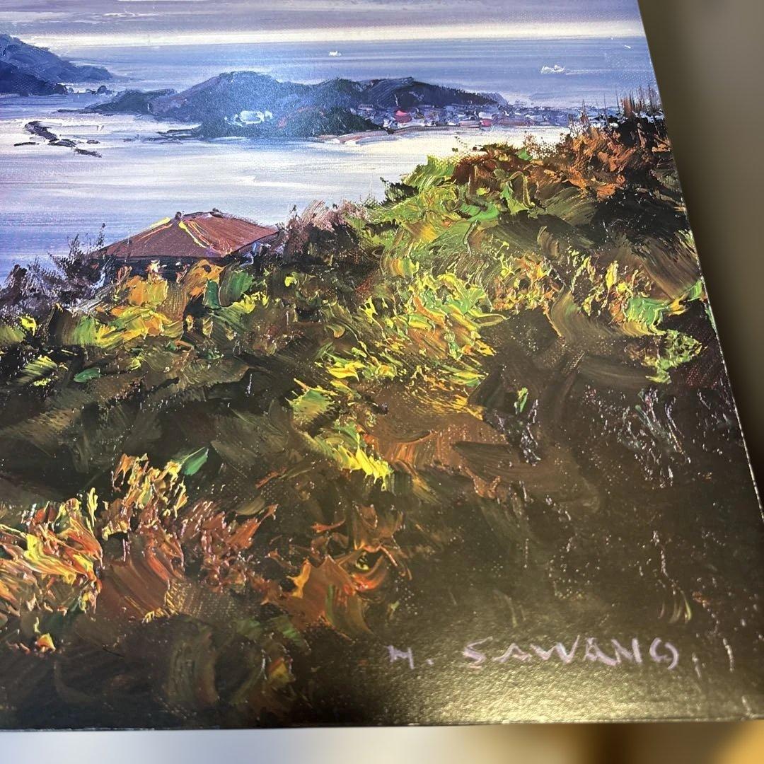 QW4686 M. Sawangによる油彩画　野母半島