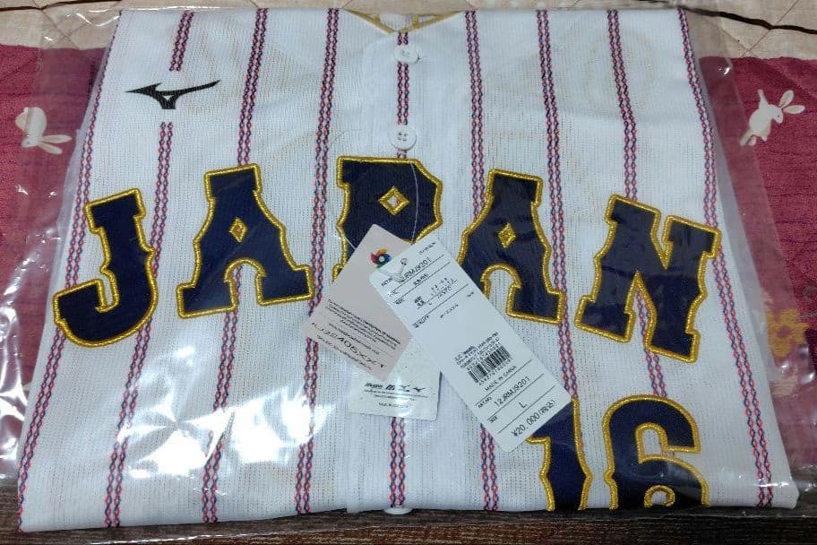 ミズノ 大谷翔平 WBC 2026 レプリカユニフォーム ホーム Lサイズ