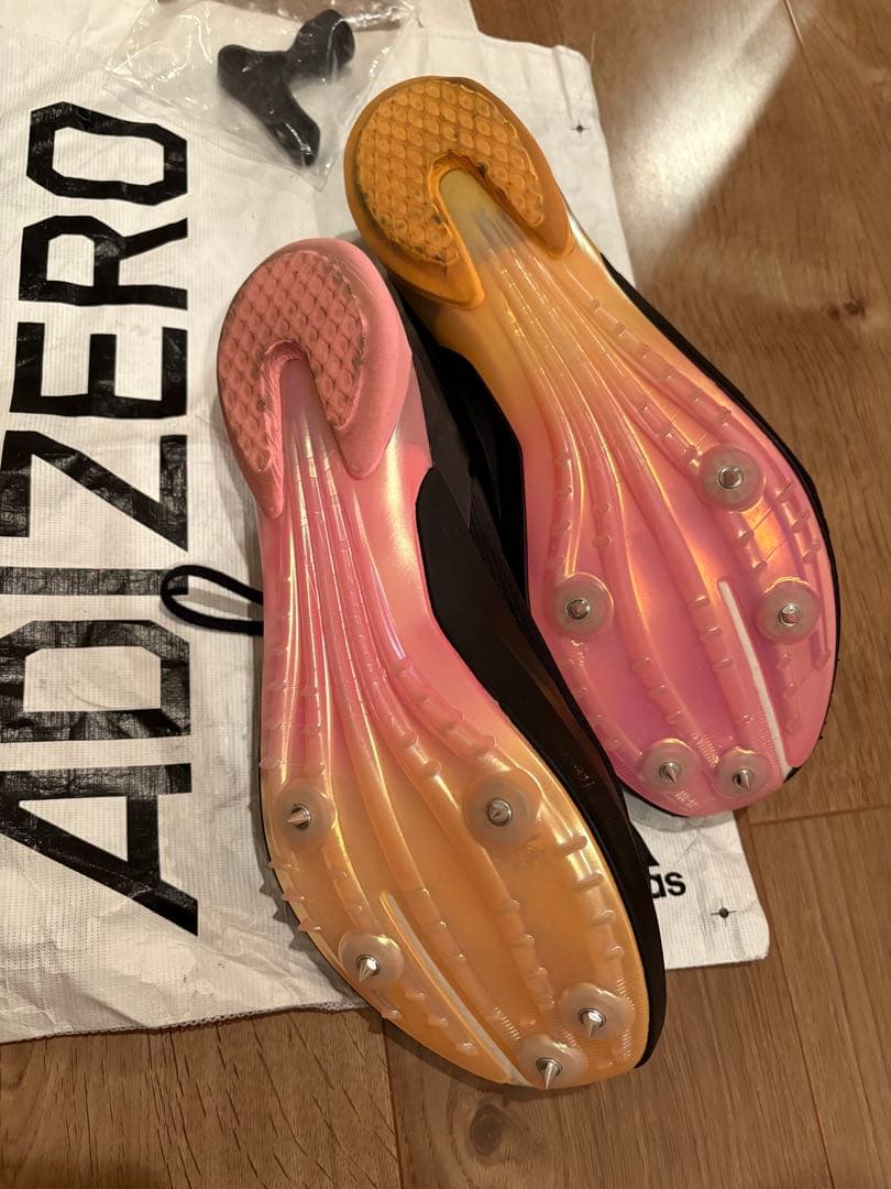ADIZERO アンビション2 28.5cm トートバッグ付き