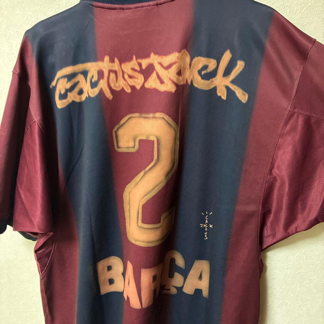 Barcelona × Cactus Jack トラヴィス コラボユニフォーム