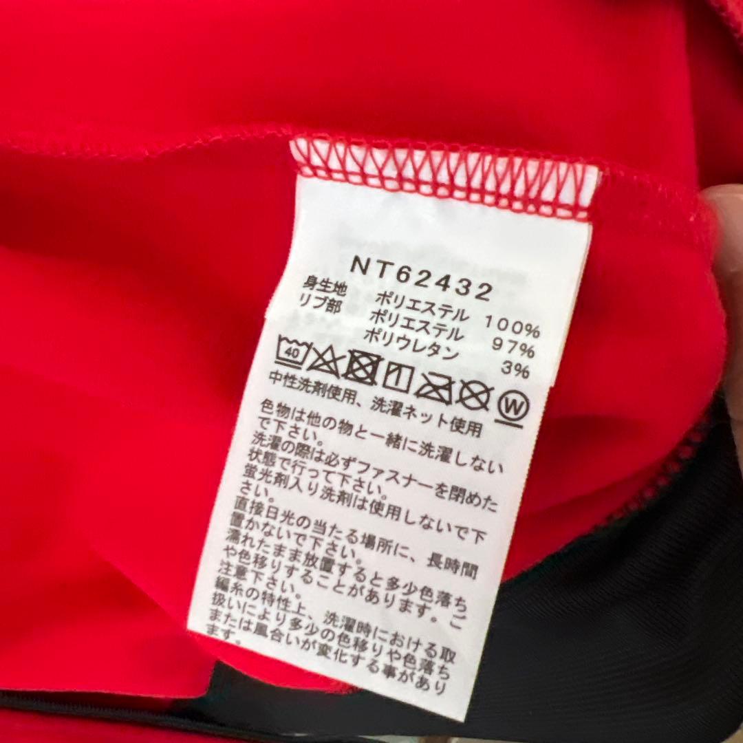 THE NORTH FACE ジャージ ジャケット S レッド/ブラック