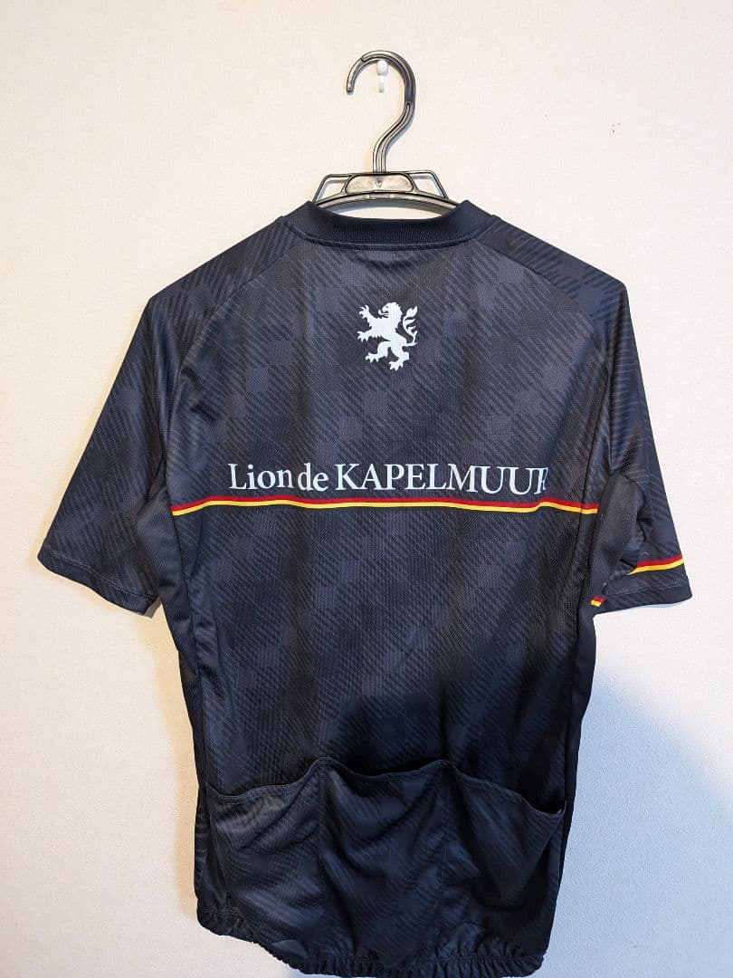 Lion de Kapelmuur サイクルジャージ ブラック Asia XL