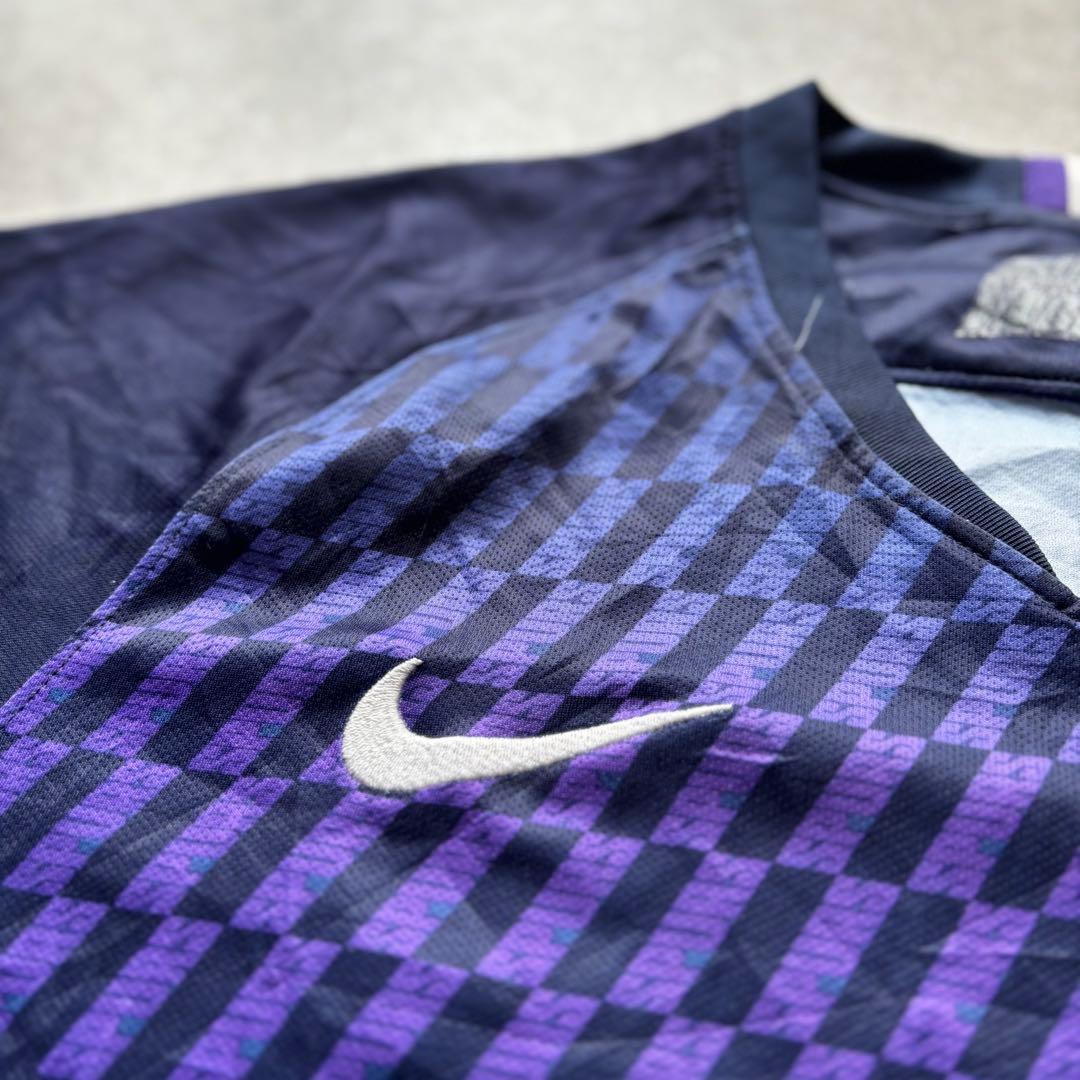 ナイキ トッテナム ホットスパー サッカーシャツ 古着 2019 ネイビー L