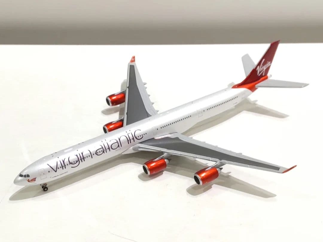 航空機・ヘリコプター Virgin Atlantic A340-600 1/400