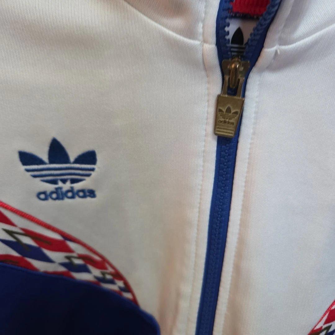 横浜マリノス モデル adidas ジャージ上下 青/白