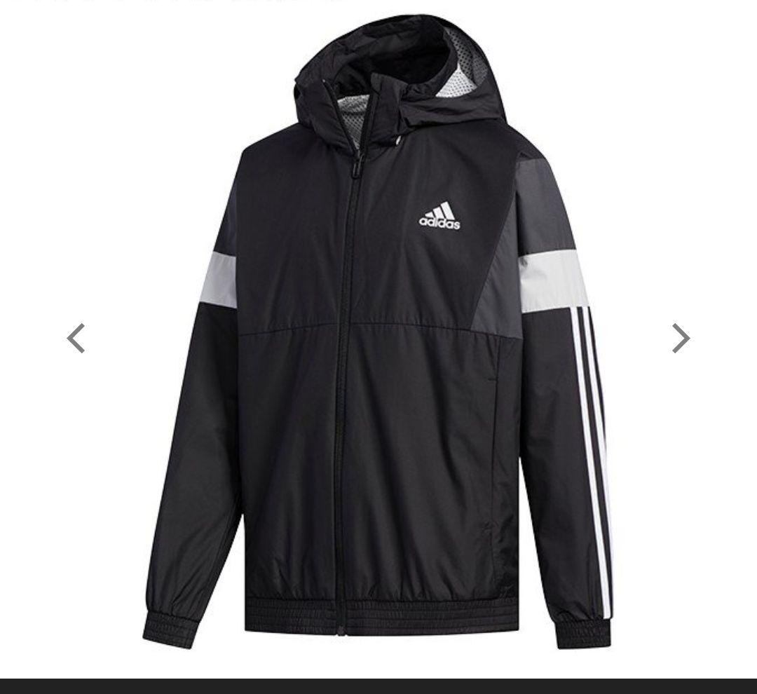 アディダス adidas 150cm 総裏地 ウインドブレーカー ピステ 上下