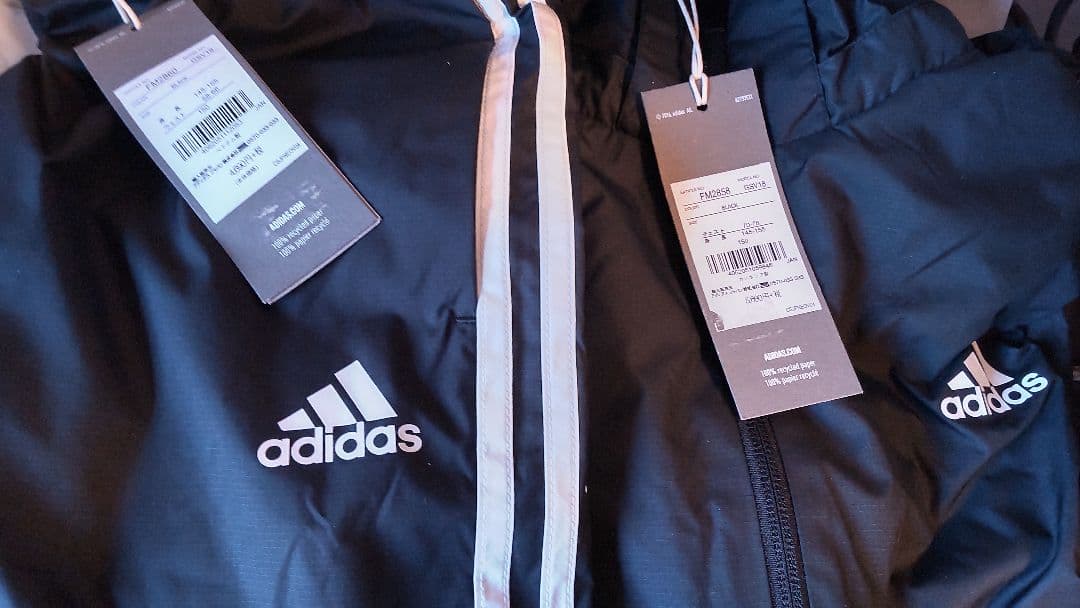 アディダス adidas 150cm 総裏地 ウインドブレーカー ピステ 上下