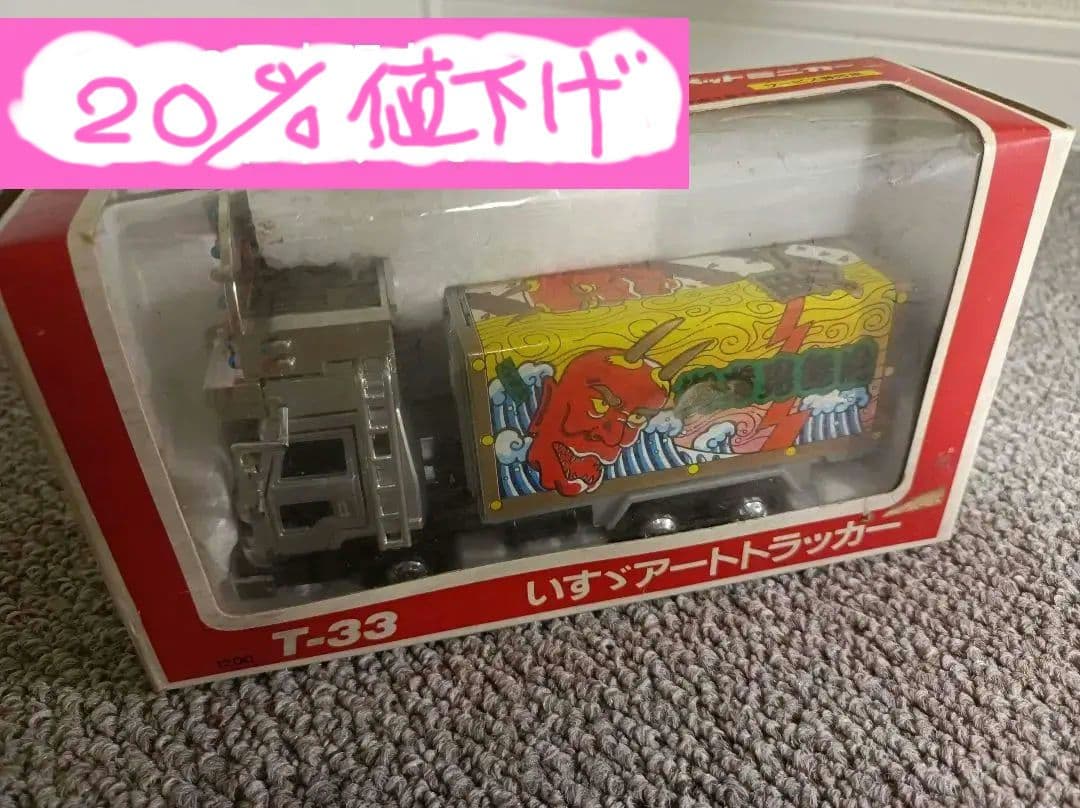 絶版品　激レア　ダイヤペットミニカー　いすゞアートトラッカー　1987年　新品