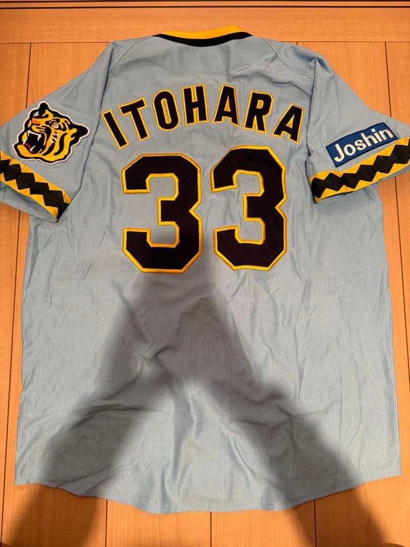 【新品】　阪神タイガース 復刻　輝流ライン　糸原健斗 ユニフォーム L