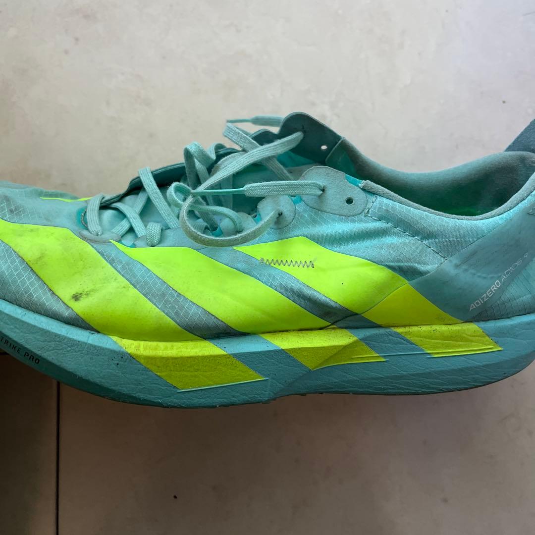 ADIZERO Japan9ランニングシューズ ライトブルー/イエロー