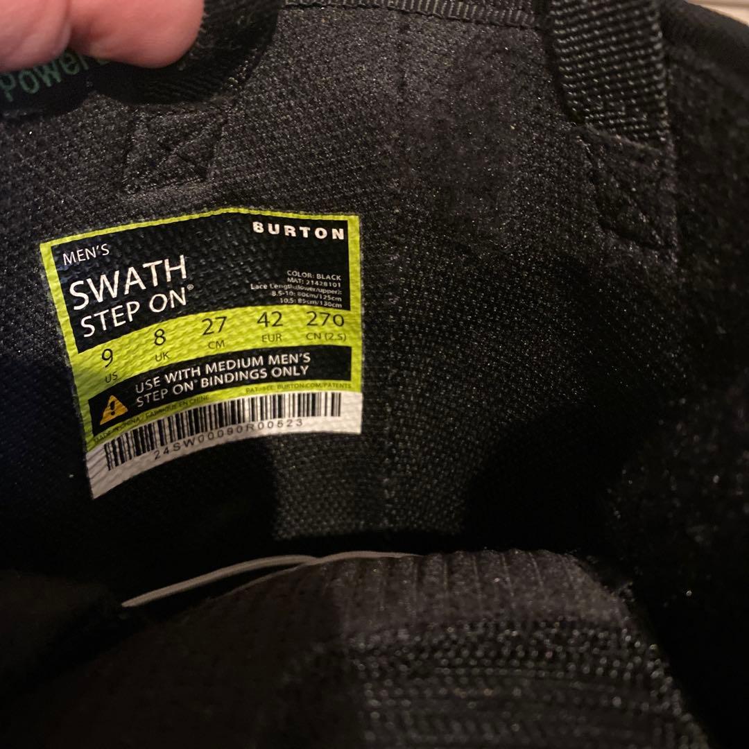 【27cm】 BURTON SWATH STEPON ステップオン スワス