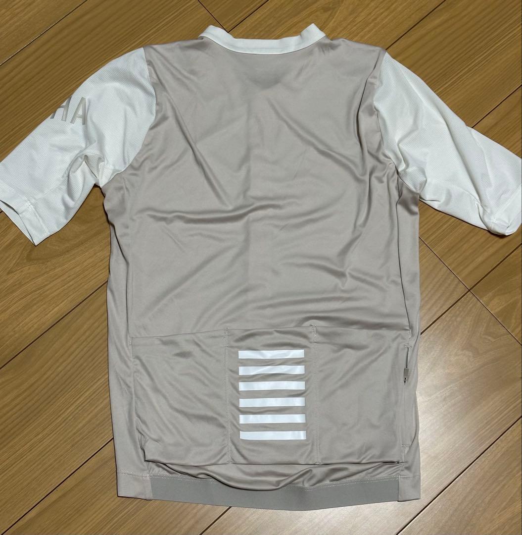 ラファ Rapha サイクルジャージ Medium ホワイト/グレー 半袖
