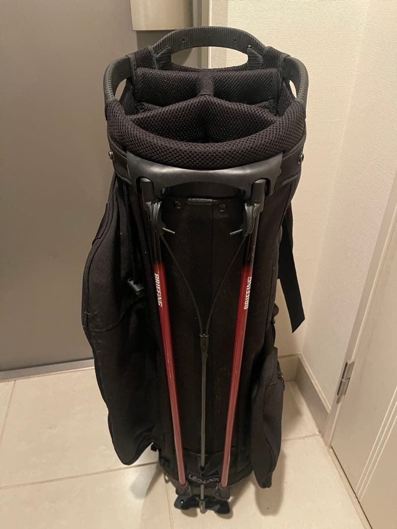 BRIEFING GOLF スタンド付きゴルフバッグ ブラック　CR-2