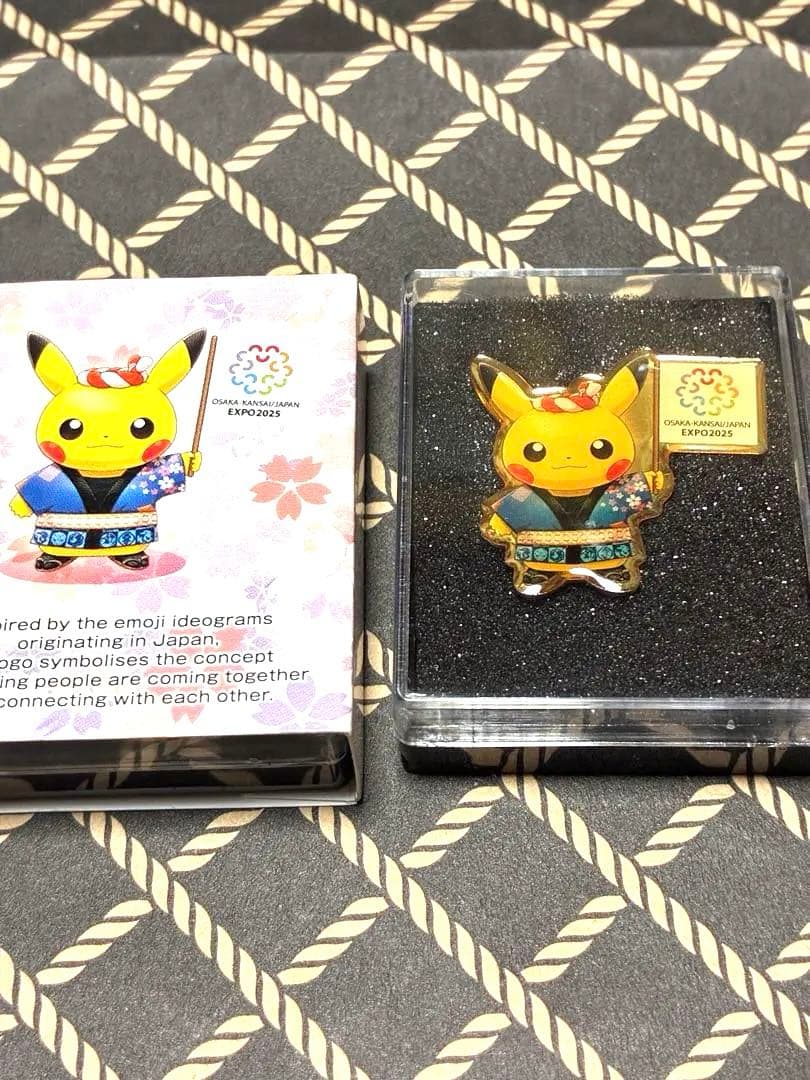 ② ☆超激レア★新品未使用★EXPO2025 ピカチュウ着物 和服風ピンバッジ