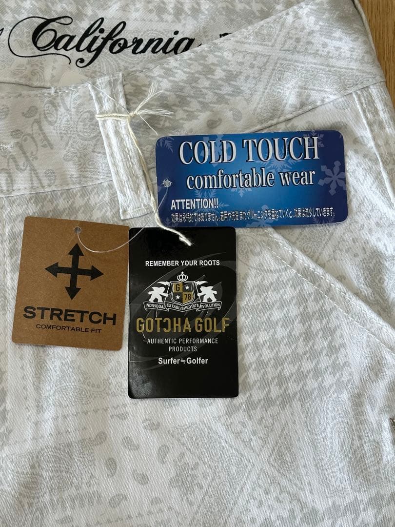 【新品】GOTCHA GOLF ガチャゴルフ メンズ パンツ Mサイズ