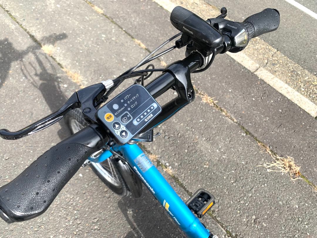 【動作確認済】送料無料Panasonic 折り畳み電動自転車Off Time