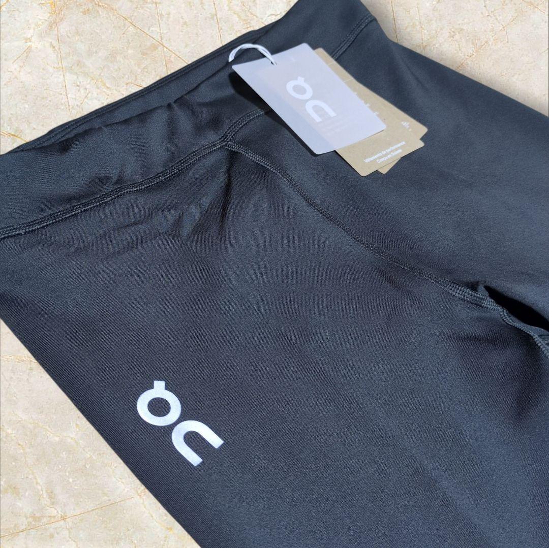 新品タグ付き on オン Core Tights コアタイツ 黒 メンズＳ
