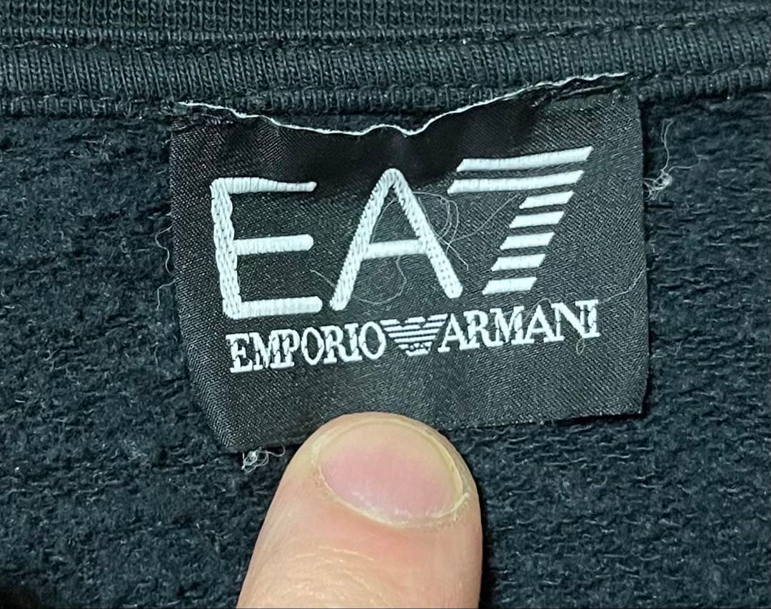 EA7 EMPORIO ARMANI ジャージ上下セット ブラック　メンズ　M