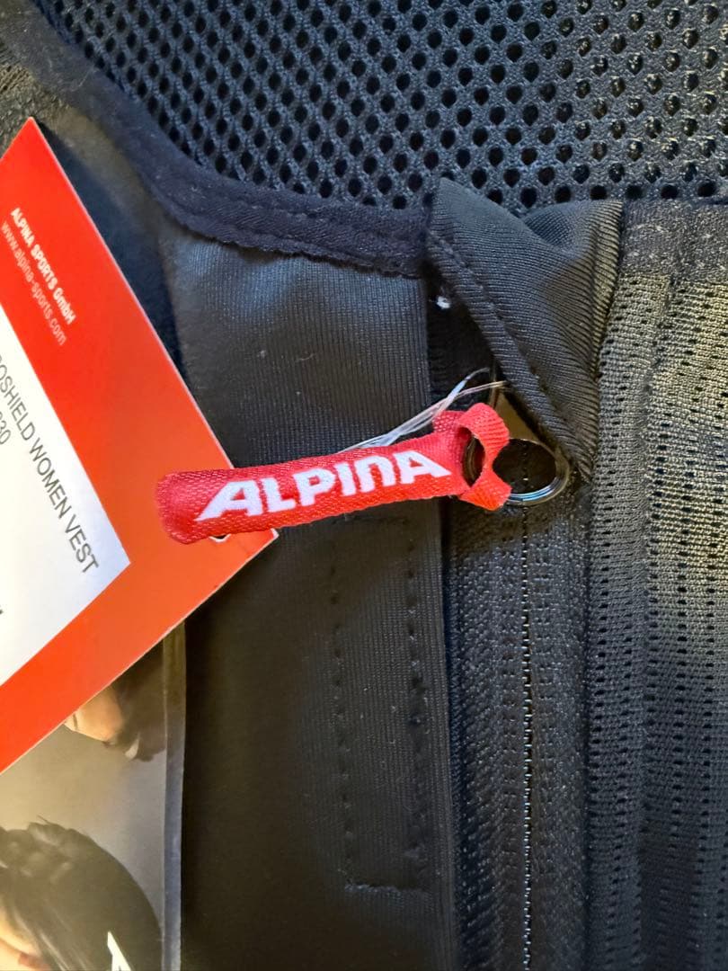 ★ALPINAスキースノーボードプロテクター レディース 背面 ベストタイプ ★