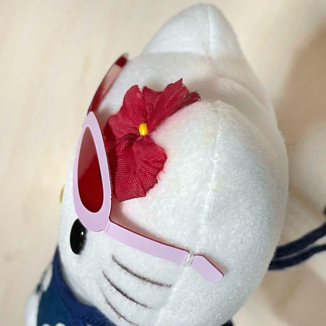 キティ マスコット ぬいぐるみ サーフ サングラス アロハ 平成レトロ ハワイ