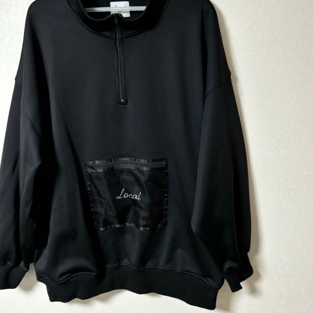 LOCAL GOLF ローカルゴルフ　ハーフジップ　ビックロゴ　XXL
