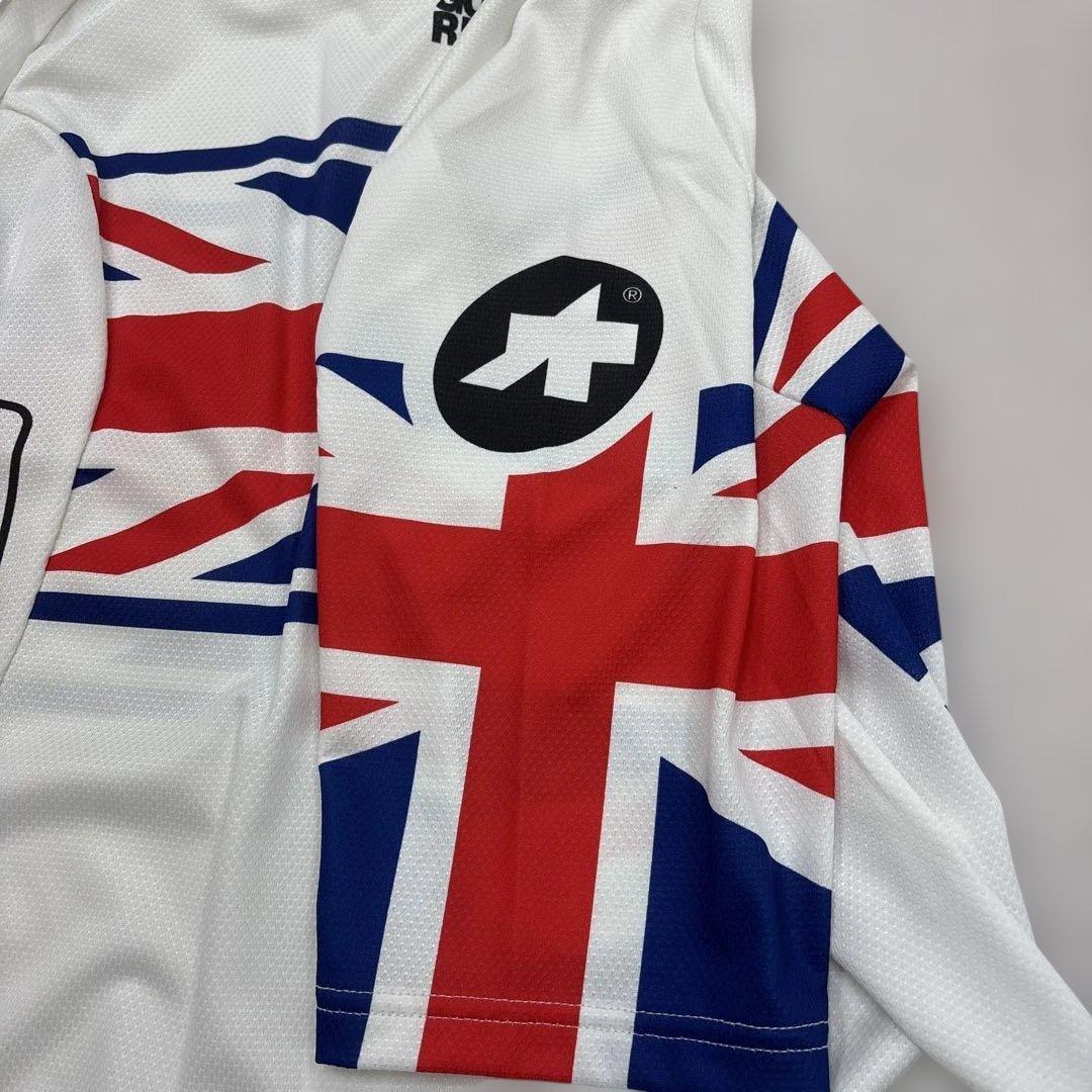 【新品】アソスイギリス国旗デザイン サイクルジャージ