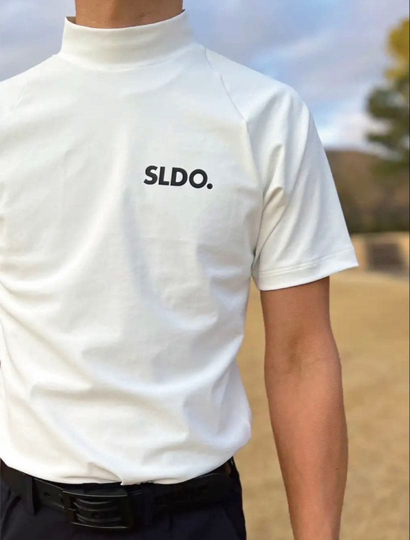 新品　SLDO. エスルド 半袖モックネック カットソー ゴルフ メンズ XXL