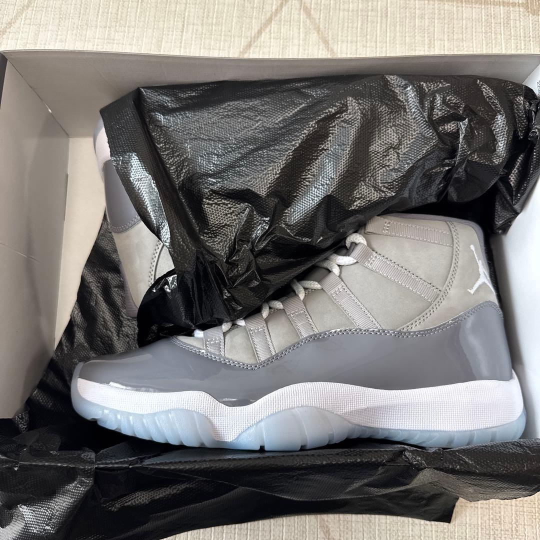 シューズ(男性用) AIR JORDAN 11 RETRO \"Cool Grey\"
