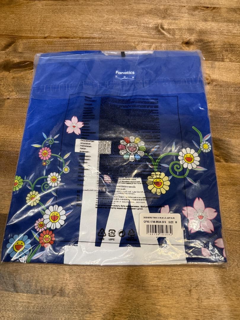 村上隆 ×ロサンゼルス・ジャース コラボ Tシャツ Mサイズ ブルー