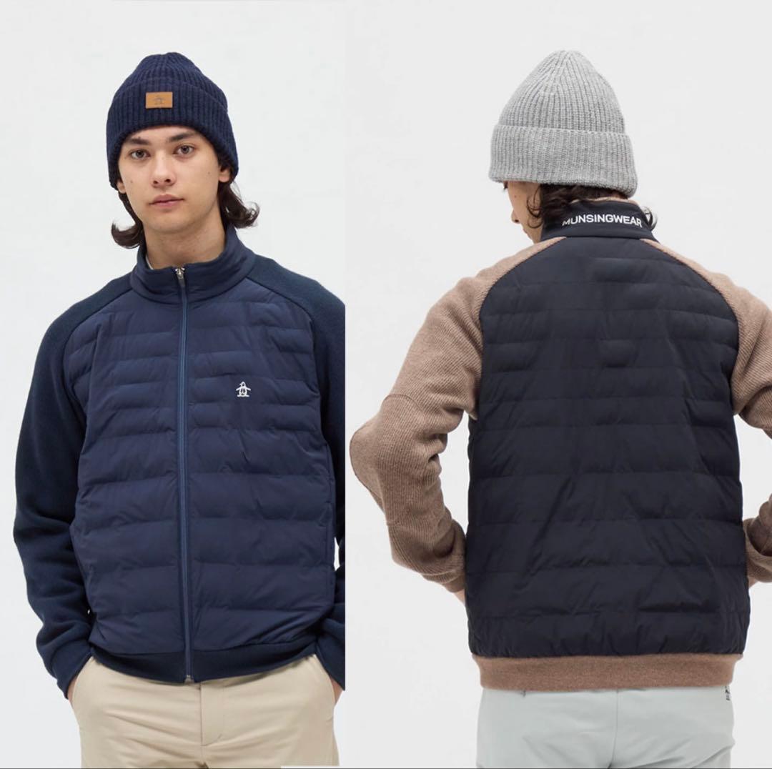 MUNSINGWEAR HEAT NAVI ハイブリッド中わたブルゾン