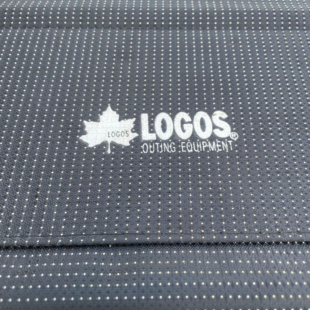 LOGOS アウトドアテーブル 黒 収納ケース付き