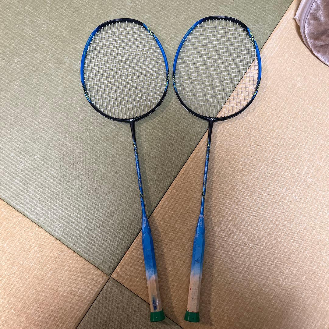 Nanoflare Junior バドミントンラケット 2本セット