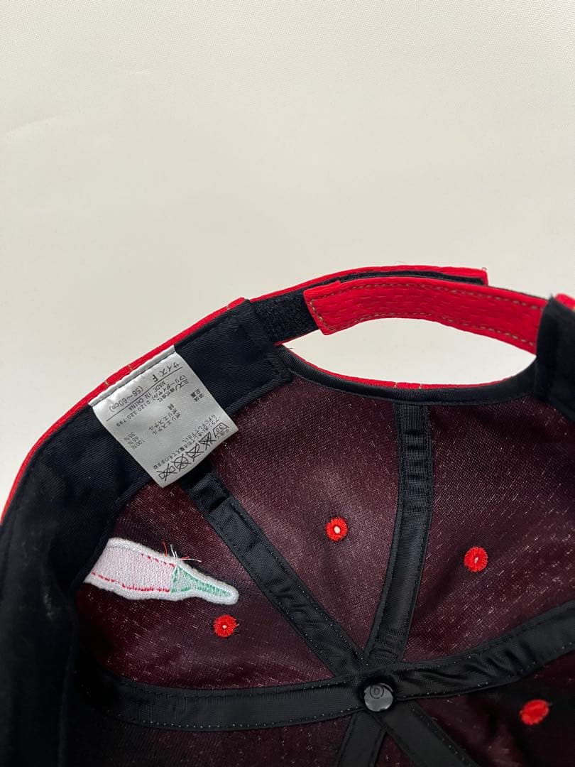 【広島カープ】MIZUNO キャップ　レッド　グリーン　唐辛子　真赤激