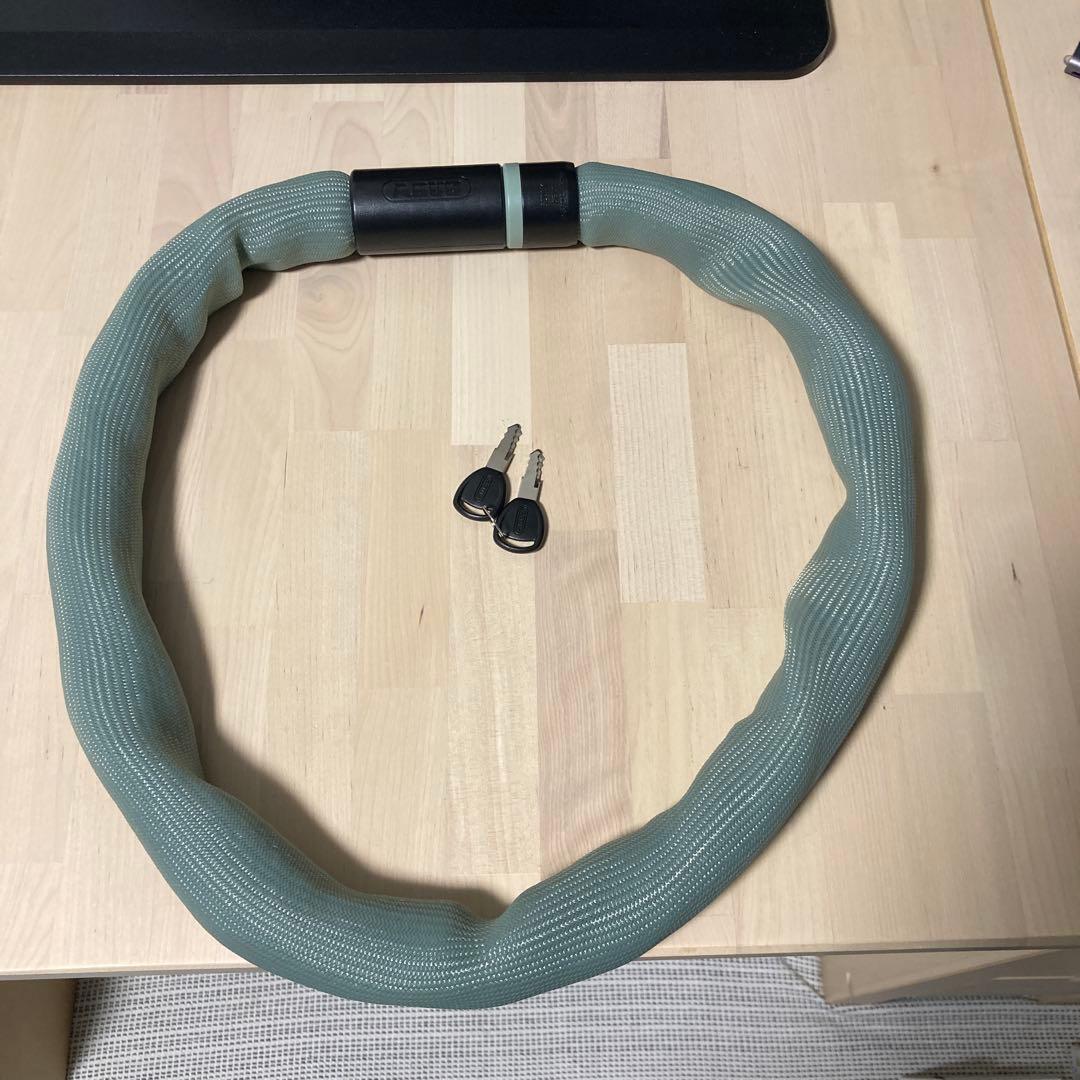 ABUS アブス 6206K 110 グースロック 形状記憶チェーン 自転車 鍵